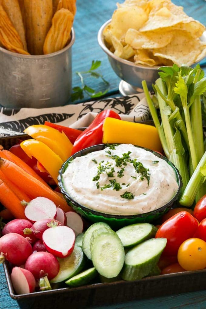 Homemade Ranch Dip Recipe | Homemade Ranch Powder | Homemade Ranch Dressing | Best Ranch Dip #ranch #dip #appetizer #snack #sraye This homemade ranch dip is a creamy and flavorful mix of all the familiar herbs and spices, but it tastes way better than the store bought version. A quick and easy snack for parties and game day gatherings!