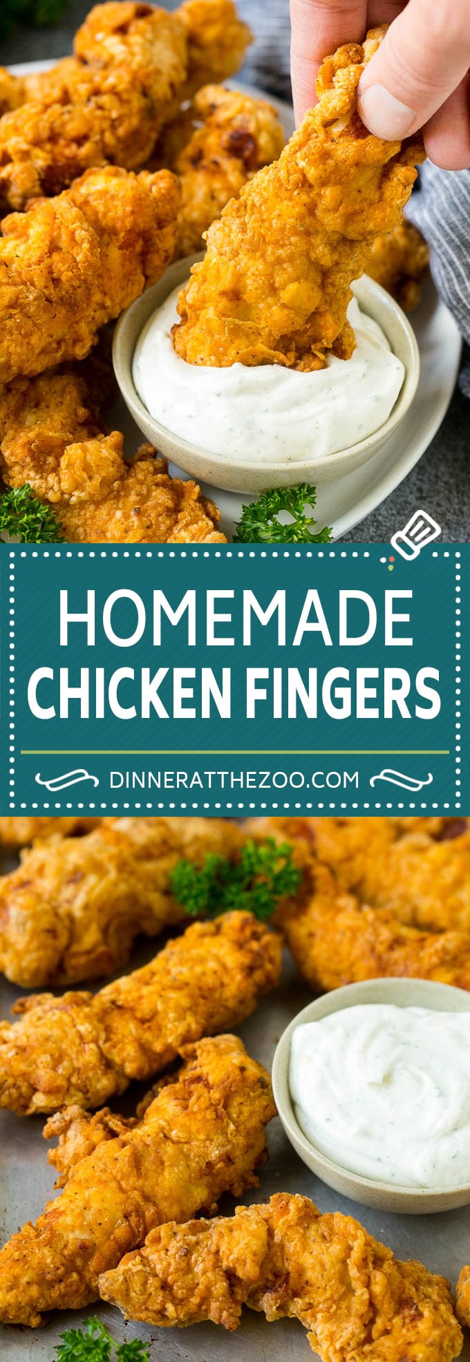 Homemade Chicken Fingers Recipe | Chicken Tenders | Fried Chicken #chicken #friedchicken #dinner #appetizer #sraye