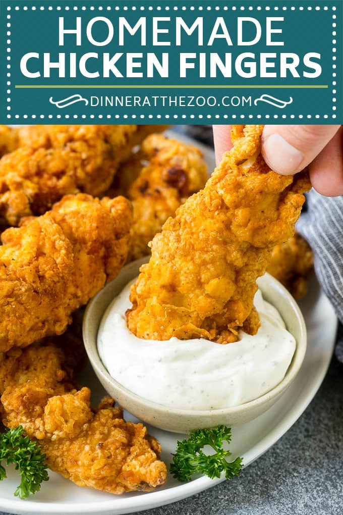 Homemade Chicken Fingers Recipe | Chicken Tenders | Fried Chicken #chicken #friedchicken #dinner #appetizer #sraye