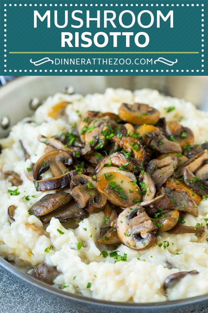 Mushroom Risotto Recipe | Mushroom Rice | Easy Risotto #rice #mushrooms #sidedish #glutenfree #dinner #sraye