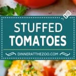 Stuffed Tomatoes Recipe | Sausage Stuffed Tomatoes #tomatoes #sausage #rice #dinner #sraye