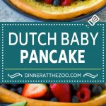 Dutch Baby Pancake Recipe | Puffed Pancake | Skillet Pancake #pancakes #breakfast #brunch #sraye