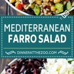Farro Salad Recipe | Healthy Salad #salad #healthy #cleaneating #farro #dinner #sraye