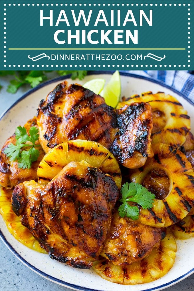 Hawaiian Chicken Recipe | Grilled Chicken | Pineapple Chicken #chicken #grilling #dinner #pineapple #sraye