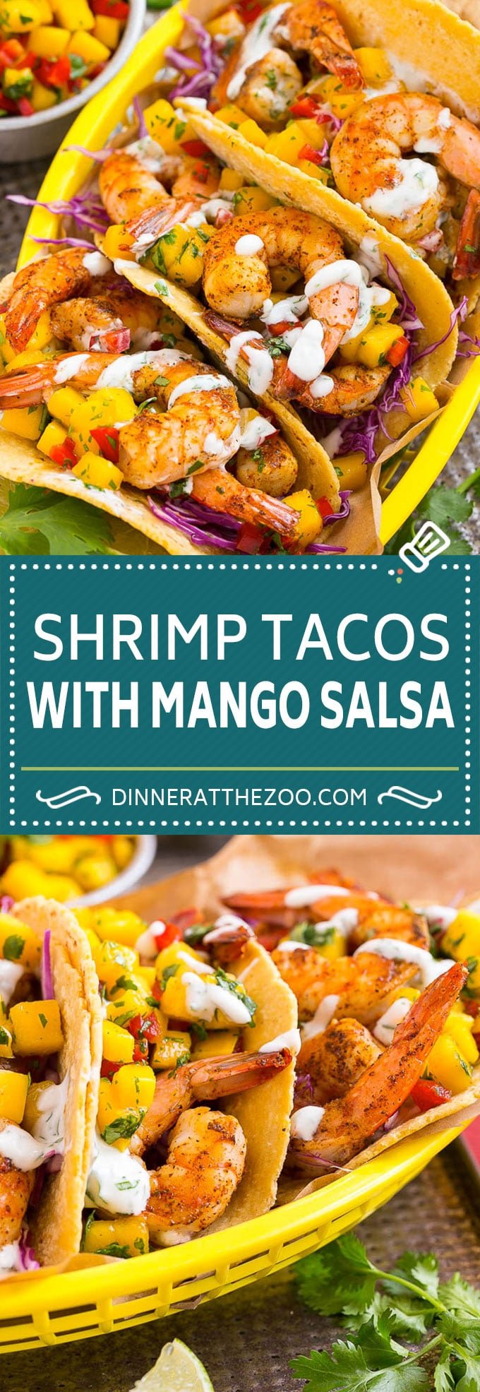 Shrimp Tacos Recipe | Seafood Tacos #shrimp #tacos #mango #tacotuesday #mexican #dinner #sraye