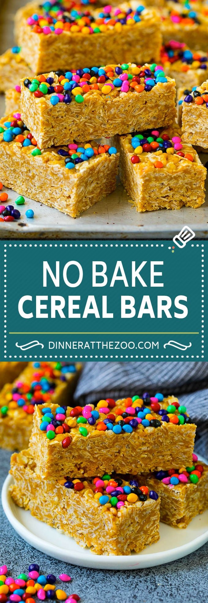 Cereal Bars Recipe | No Bake Bars | Peanut Butter Bars #cereal #breakfast #mealprep #peanutbutter #oatmeal #sraye