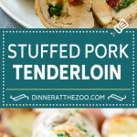 Stuffed Pork Tenderloin Recipe | Roasted Pork Tenderloin | Italian Pork #pork #onepan #potatoes #dinner #sraye #glutenfree