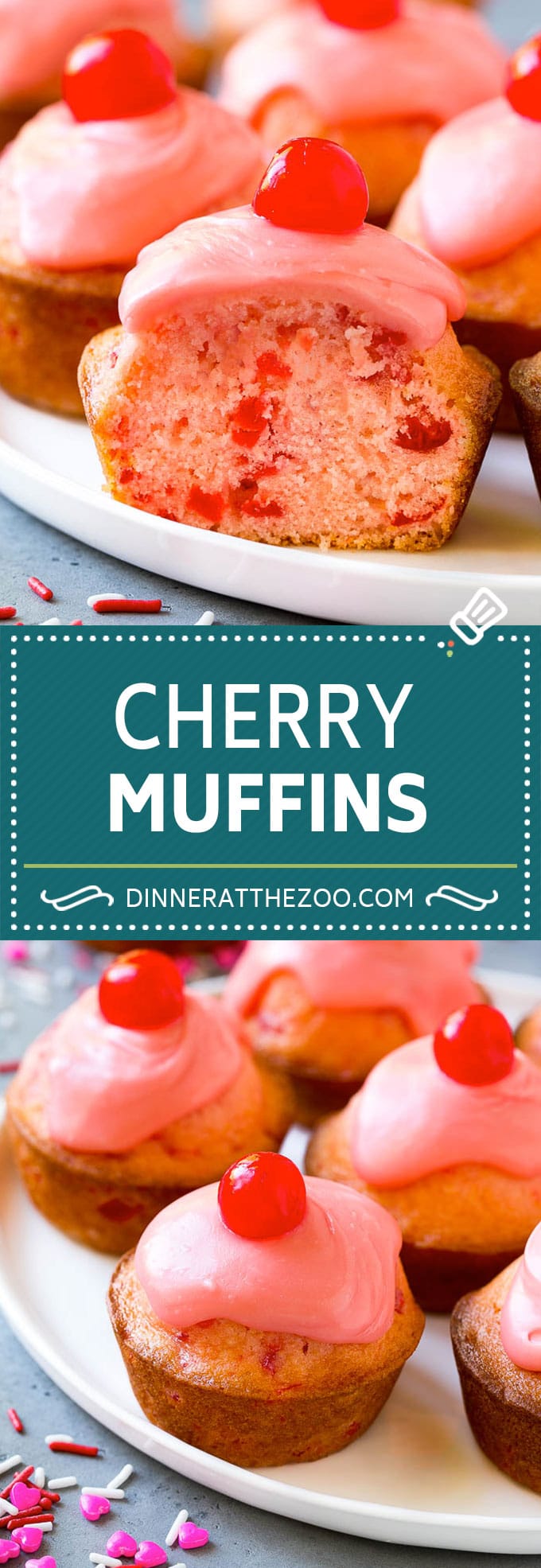 Cherry Muffins Recipe | Maraschino Cherry Muffins #cherries #cherry #muffins #baking #dessert #sweets #sraye