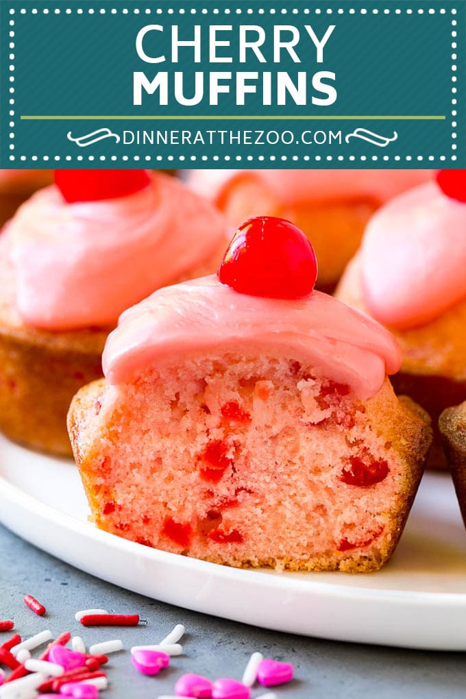 Cherry Muffins Recipe | Maraschino Cherry Muffins #cherries #cherry #muffins #baking #dessert #sweets #sraye