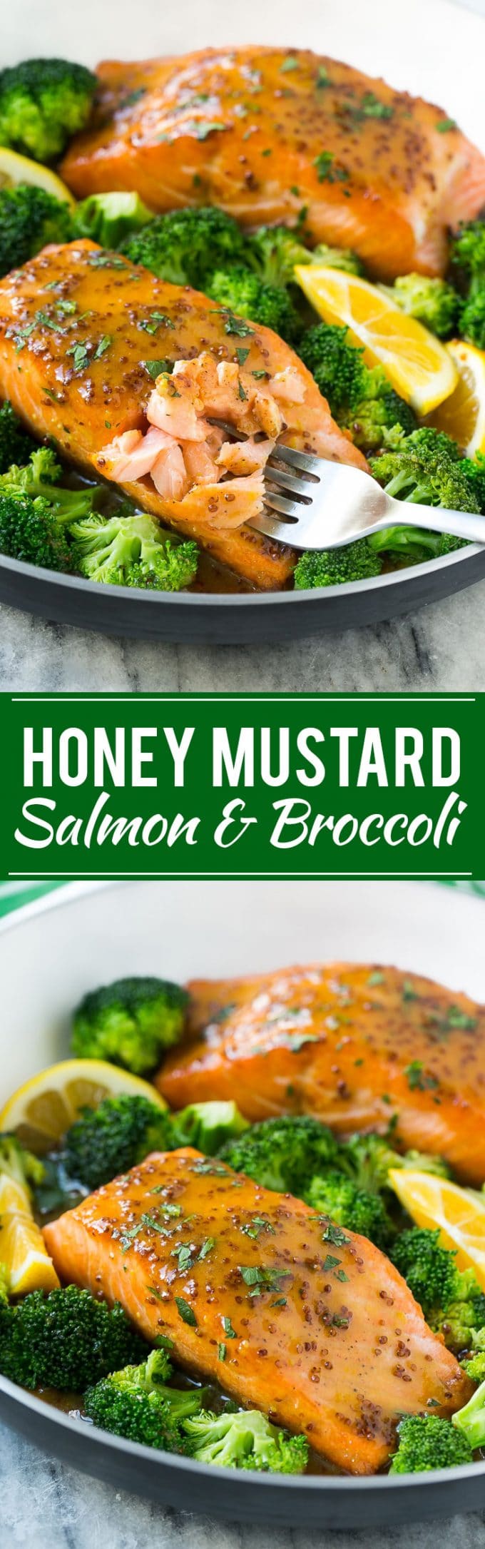 Honey Mustard Salmon Recipe | Salmon and Broccoli | Seared Salmon | One Pot Meal #onepotmeal #salmon #broccoli #dinner #sraye