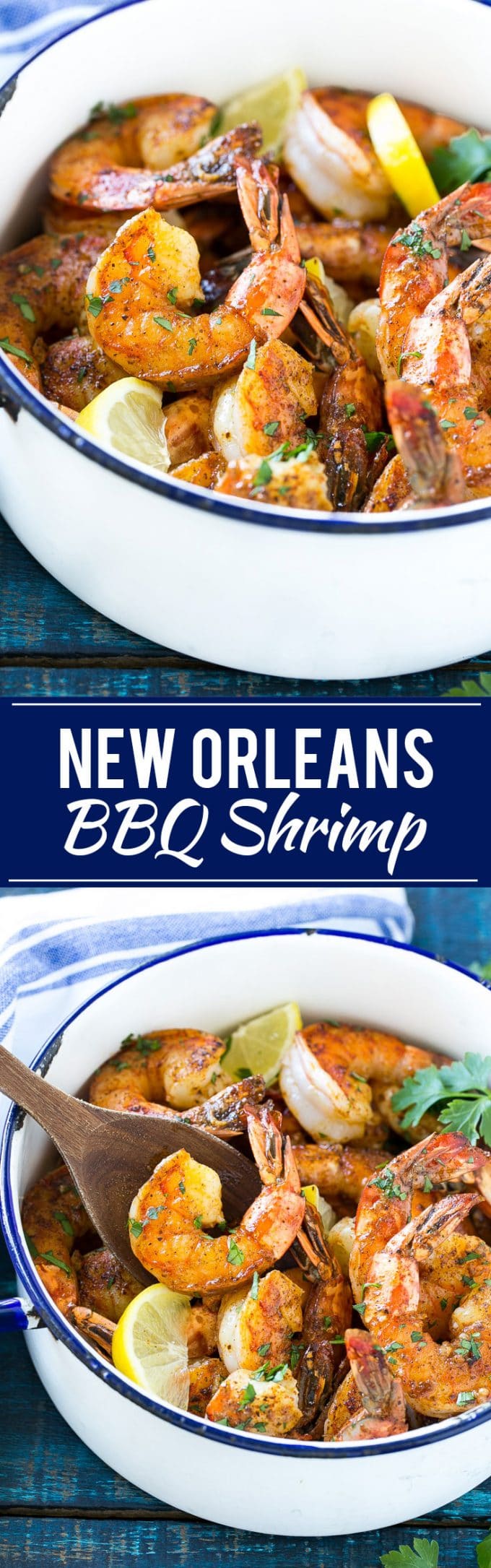 New Orleans BBQ Shrimp Recipe | Easy Shrimp Recipe | New Orleans Shrimp #shrimp #seafood #dinner #appetizer #sraye