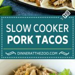 Pork Tacos Recipe | Slow Cooker Tacos #tacos #pork #slowcooker #crockpot #salsa #dinner #sraye