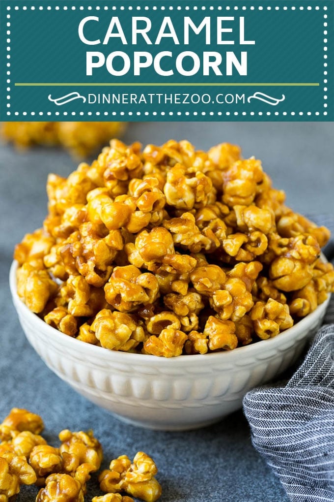 Caramel Popcorn Recipe | Caramel Corn #popcorn #caramel #snack #dessert #sraye
