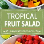 Tropical Fruit Salad Recipe | Easy Fruit Salad | Best Fruit Salad #fruit #salad #sraye #healthy