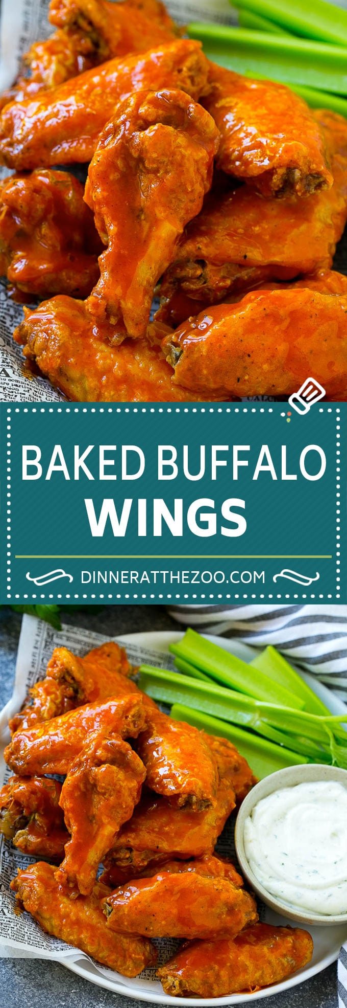 Baked Buffalo Wings Recipe | Buffalo Chicken Wings | Crispy Baked Chicken Wings #chicken #chickenwings #buffalochicken #appetizer #sraye