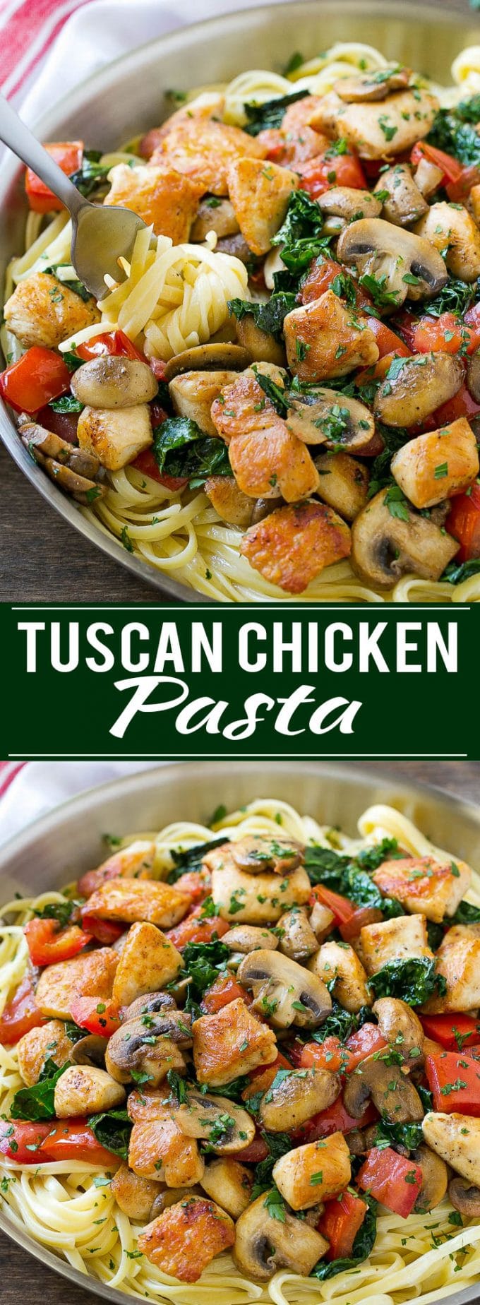Tuscan Chicken Pasta Recipe | Creamy Chicken Pasta | Pasta Recipe | Easy Dinner Recipe #pasta #dinner #chicken #kale #sraye