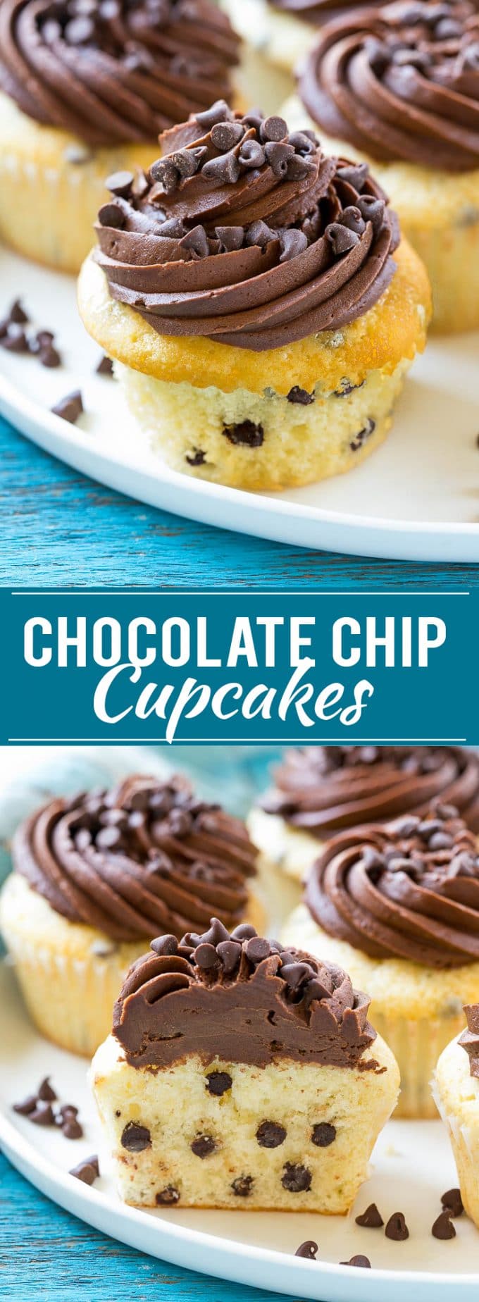 Chocolate Chip Cupcakes Recipe | Cupcake Recipe | Chocolate Chips | Chocolate Frosting | Easy Cupcake Recipe #cupcakes #chocolate #cake #dessert #sraye