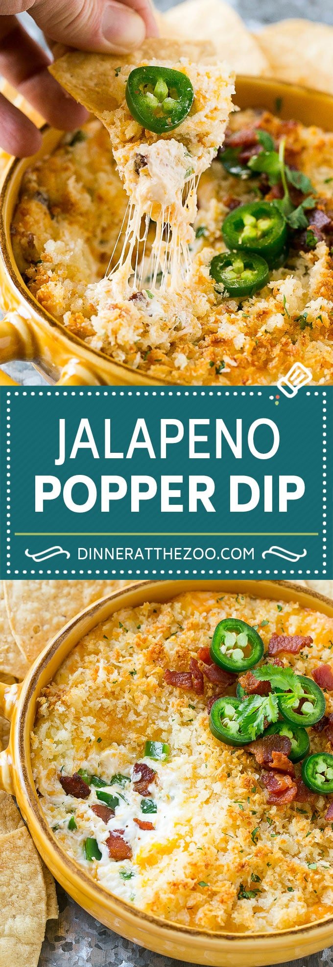 Jalapeno Popper Dip #jalapeno #dip #bacon #cheese #appetizer #sraye
