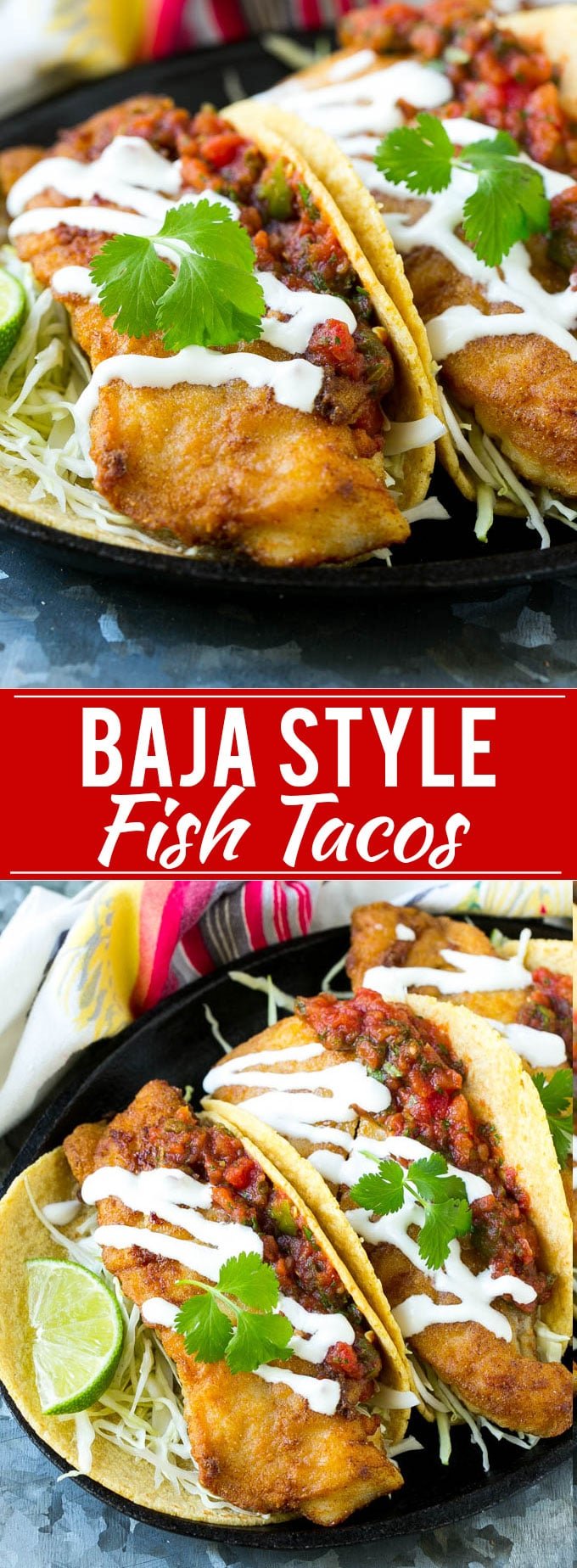 Baja Fish Tacos Recipe | Fried Fish Tacos | Crispy Fish Tacos | Easy Fish Tacos Recipe #fish #tacos #dinner #sraye