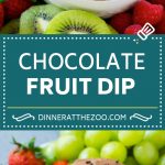 Chocolate Fruit Dip Recipe | Chocolate Dip | Dessert Dip #chocolate #dip #fruit #dessert #glutenfree #sraye