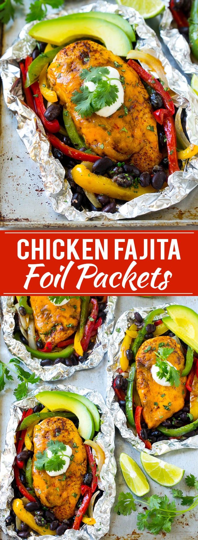 Chicken Fajita Foil Packet Recipe | Chicken Fajita Recipe | Foil Pack Recipe | Mexican Chicken #fajita #chickenfajita #foilpacket #dinner #sraye
