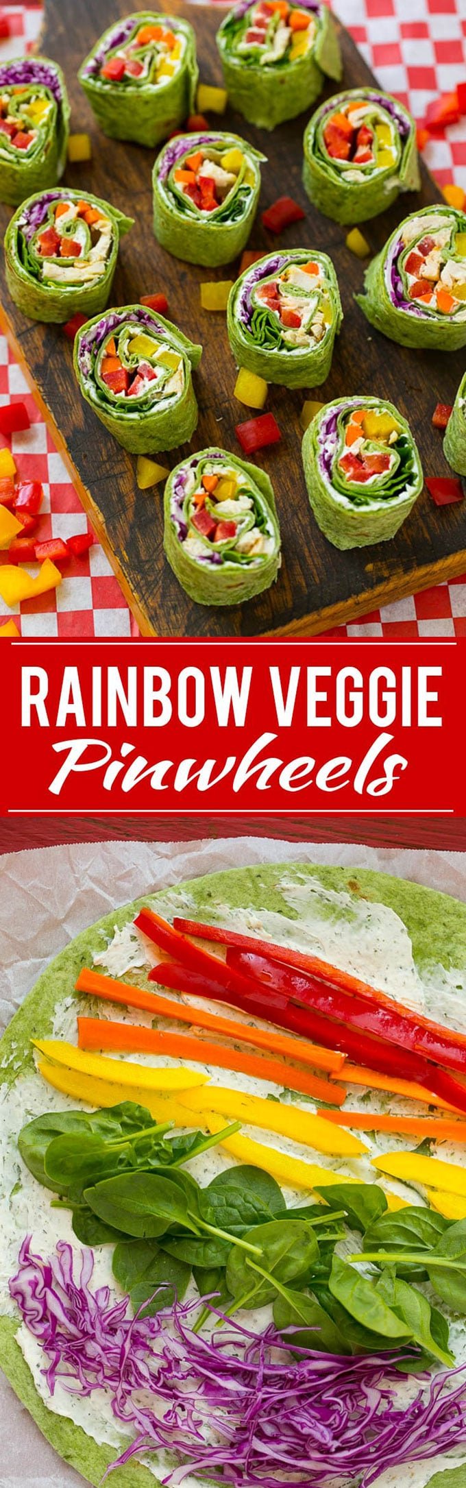 Rainbow Veggie Pinwheels Recipe | Veggie Pinwheels | Kids Lunch Recipe | Pinwheel Sandwich Recipe #pinwheels #wraps #sandwich #lunch #sraye #veggie