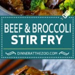 Beef and Broccoli Stir Fry Recipe #beef #broccoli #stirfry #healthy #dinner #sraye