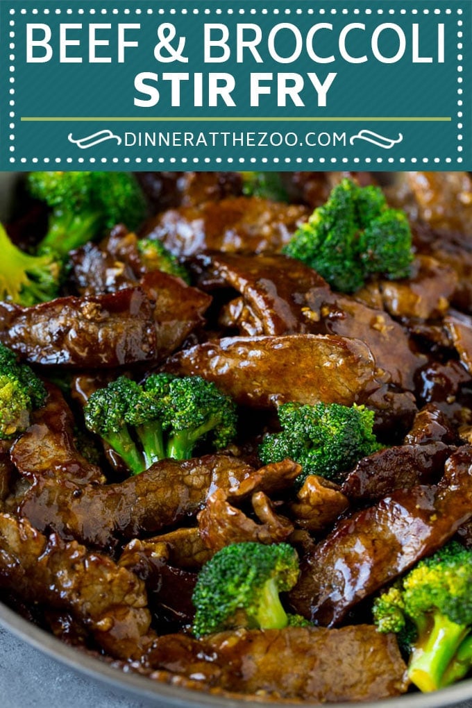 Beef and Broccoli Stir Fry Recipe #beef #broccoli #stirfry #healthy #dinner #sraye