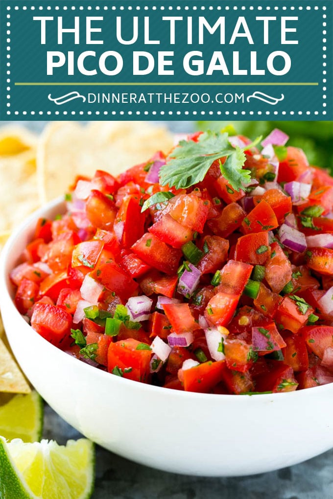 Pico de Gallo Recipe | Homemade Salsa Recipe | Salsa Fresca Recipe #salsa #salsafresca #picodegallo #snack #appetizer #sraye