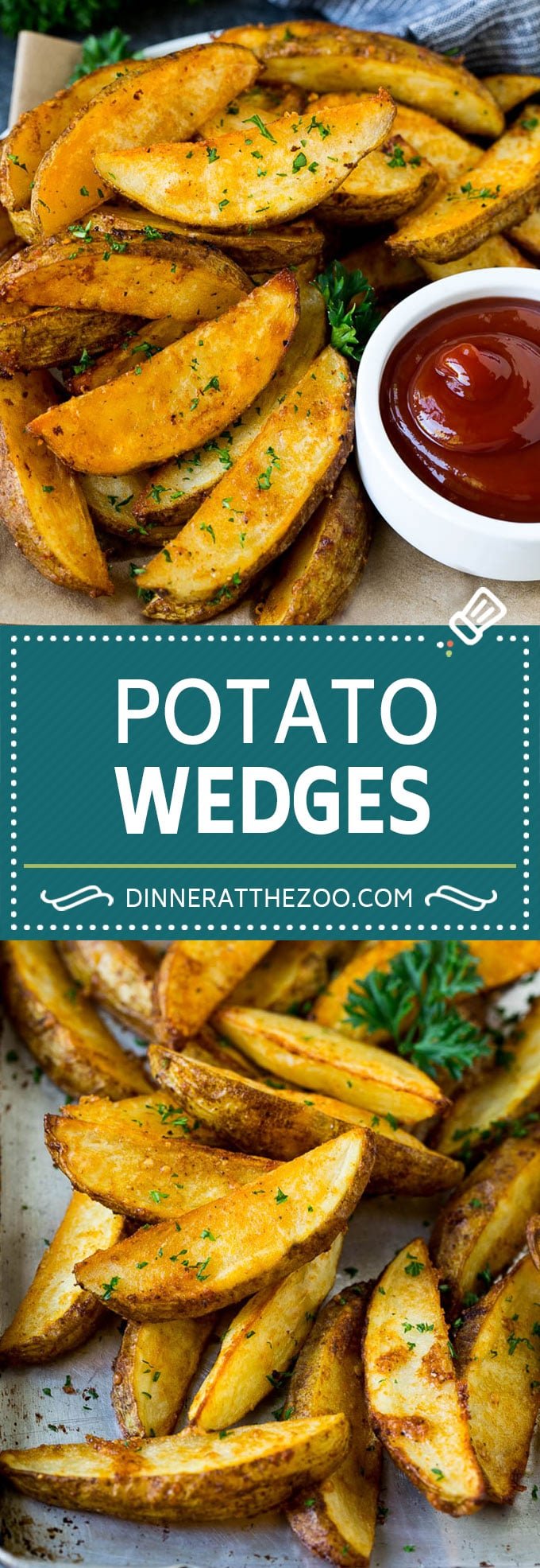 Baked Potato Wedges Recipe | Baked French Fries #potatoes #fries #sidedish #dinner #sraye