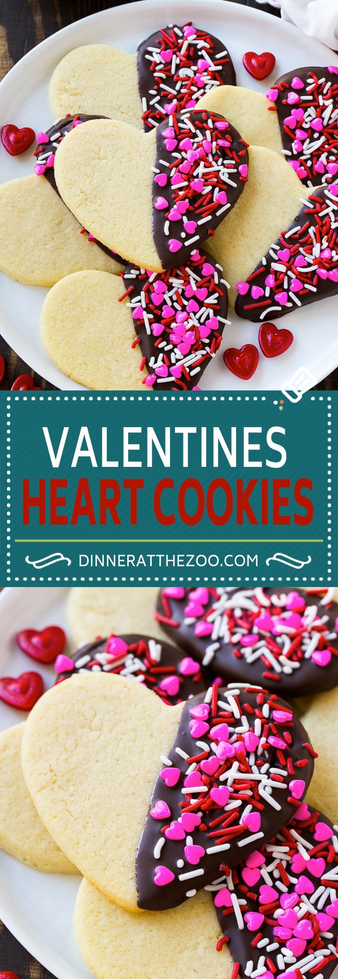 Heart Cookies Recipe | Heart Sugar Cookies | Valentine's Day Cookies | Heart Shaped Sugar Cookies | Valentine's Day Dessert #hearts #cookies #sugarcookies #valentinesday #sprinkles #dessert #sraye