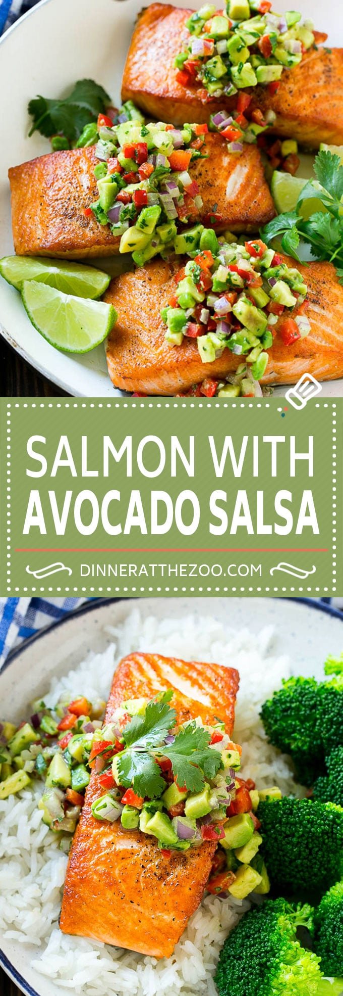 Salmon with Avocado Salsa Recipe | Seared Salmon Recipe | Healthy Salmon Recipe #salmon #avocado #salsa #seafood #lowcarb #keto #glutenfree #healthy #sraye