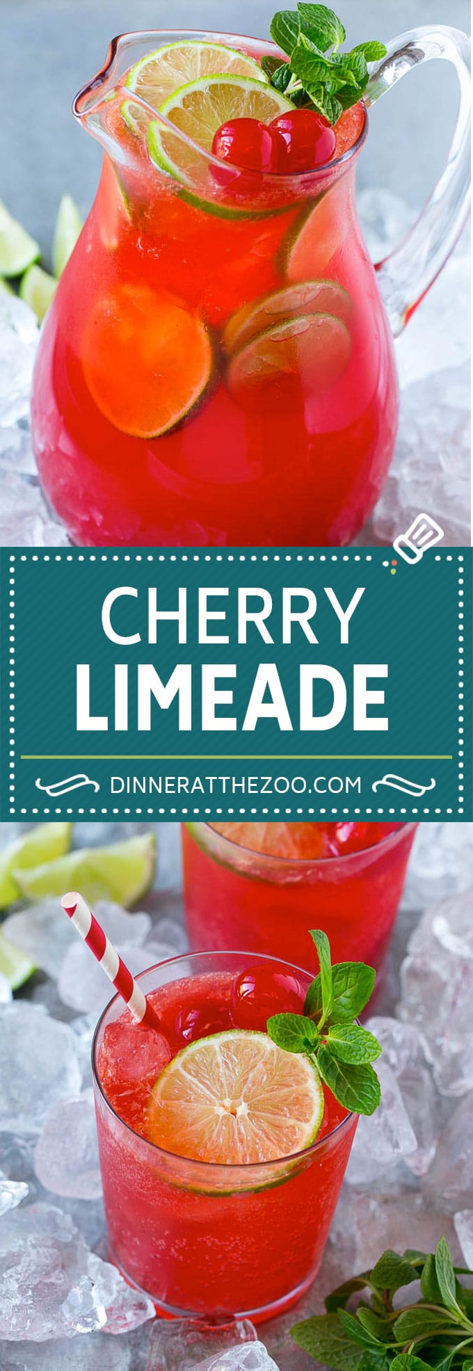 Cherry Limeade Recipe | Sonic Cherry Limeade | Limeade Recipe #limeade #drink #cherry #lime #sraye