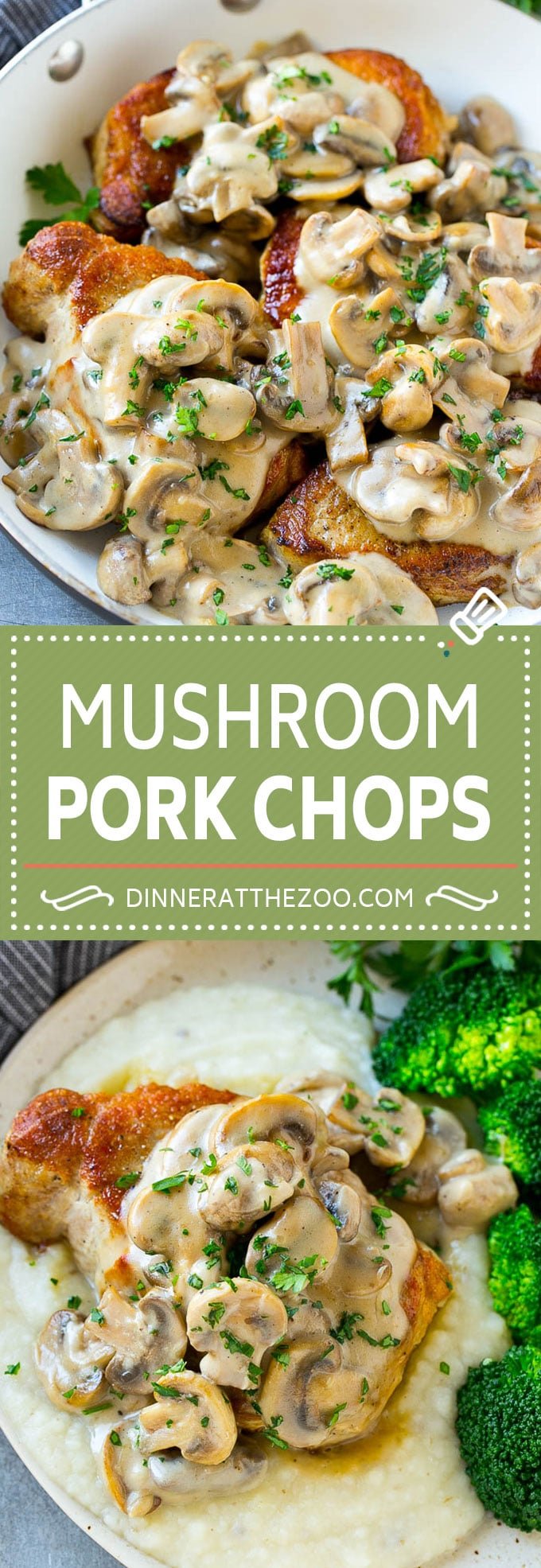 Mushroom Pork Chops Recipe | Boneless Pork Chop Recipe | Pork Chops with Mushroom Sauce #pork #porkchops #mushrooms #dinner #sraye