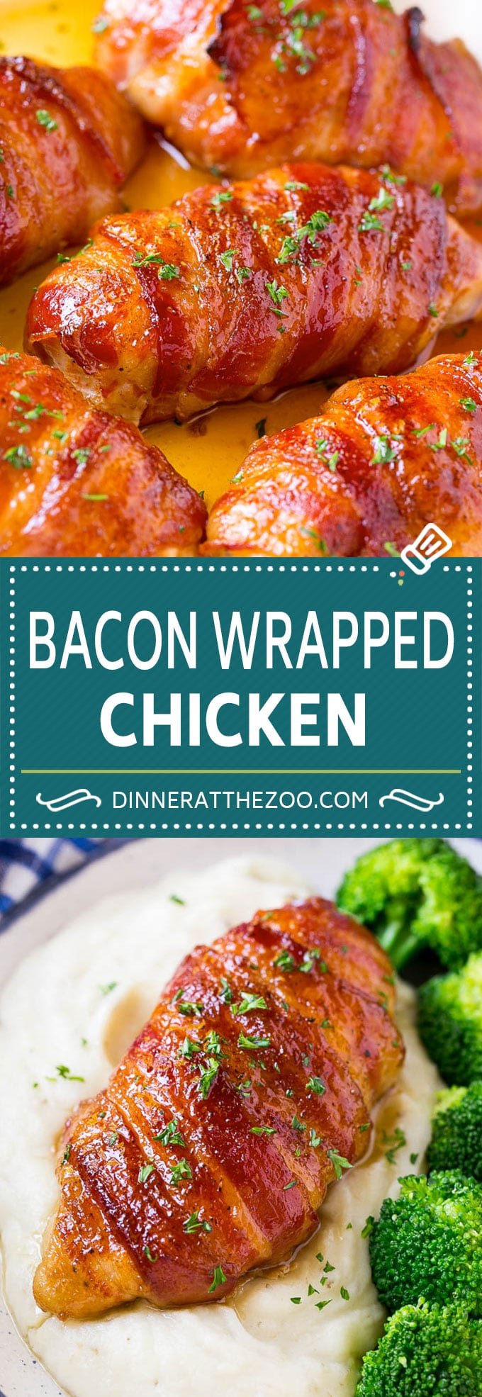 Bacon Wrapped Chicken Recipe | Bacon Wrapped Chicken Breast | Baked Bacon Wrapped Chicken | Bacon Brown Sugar Chicken #bacon #chicken #dinner #sraye