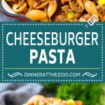 Cheeseburger Pasta | Hamburger Pasta | Ground Beef Pasta #cheeseburger #bacon #pasta #sraye
