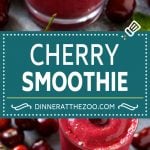 Cherry Smoothie Recipe | Healthy Smoothie | Easy Smoothie #cherry #smoothie #drink #sraye