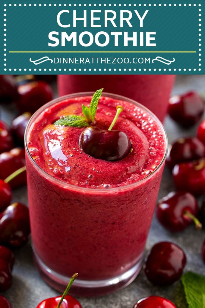Cherry Smoothie Recipe | Healthy Smoothie | Easy Smoothie #cherry #smoothie #drink #sraye