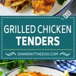 Grilled Chicken Tenders Recipe | Marinated Chicken | Lemon Garlic Chicken | Grilled Chicken #grilling #chicken #healthy #sraye