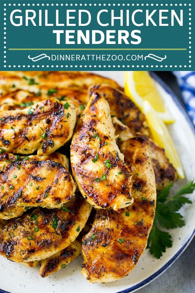 Grilled Chicken Tenders Recipe | Marinated Chicken | Lemon Garlic Chicken | Grilled Chicken #grilling #chicken #healthy #sraye