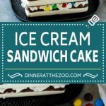 Ice Cream Sandwich Cake Recipe | Ice Cream Cake | Frozen Cake Recipe | No Bake Ice Cream Cake #icecream #cake #dessert #chocolate #sraye