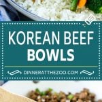 Korean Beef Bowls Recipe | Korean Ground Beef | Asian Beef Recipe | Rice Bowl #groundbeef #asianfood #rice #sraye