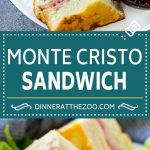 Monte Cristo Sandwich Recipe | Disneyland Monte Cristo Sandwich | Turkey Sandwich | Ham Sandwich #sandwich #sraye #turkeysandwich