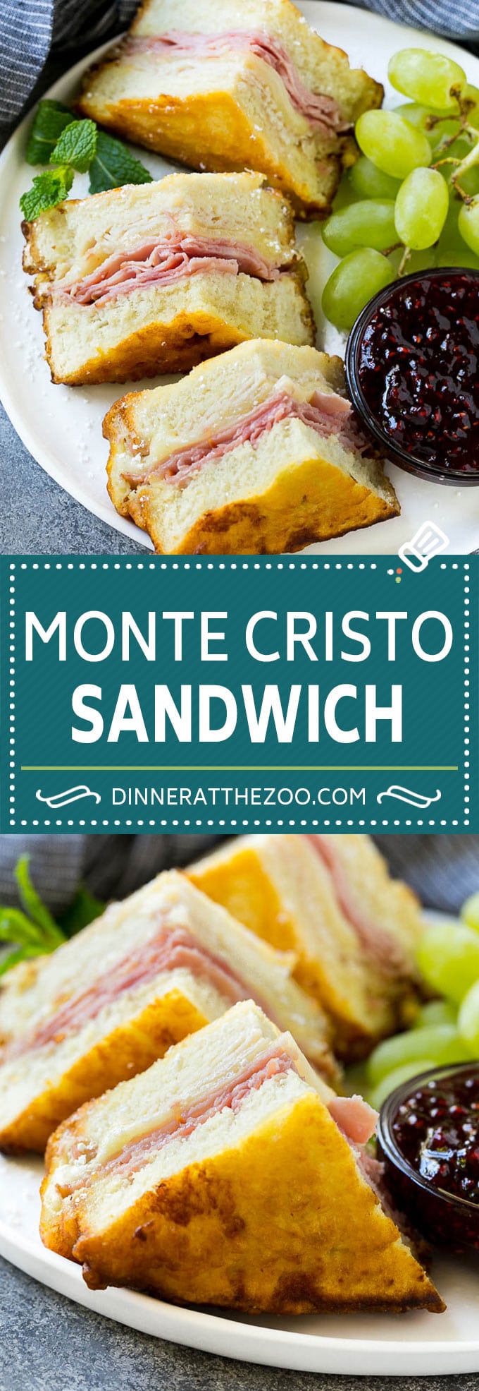 Monte Cristo Sandwich Recipe | Disneyland Monte Cristo Sandwich | Turkey Sandwich | Ham Sandwich #sandwich #sraye #turkeysandwich