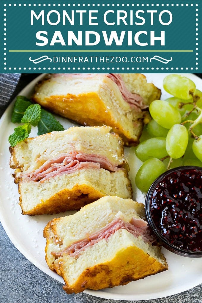 Monte Cristo Sandwich Recipe | Disneyland Monte Cristo Sandwich | Turkey Sandwich | Ham Sandwich #sandwich #turkeysandwich #sraye