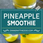 Pineapple Smoothie Recipe | Healthy Smoothie Recipe | Pineapple Recipe #pineapple #smoothie #drink #sraye