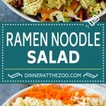 Ramen Noodle Salad Recipe | Oriental Salad | Asian Salad | Ramen Noodle Cabbage Salad #ramennoodles #salad #cabbagesalad #salad #sraye