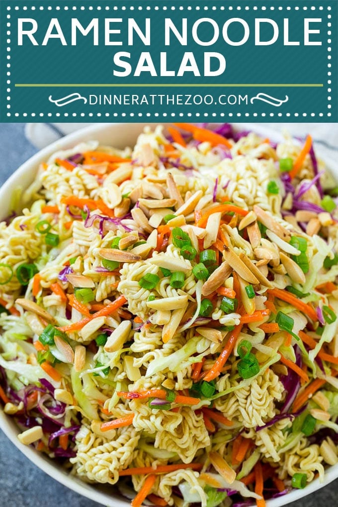 Ramen Noodle Salad Recipe | Oriental Salad | Asian Salad | Ramen Noodle Cabbage Salad #ramennoodles #salad #cabbagesalad #salad #sraye