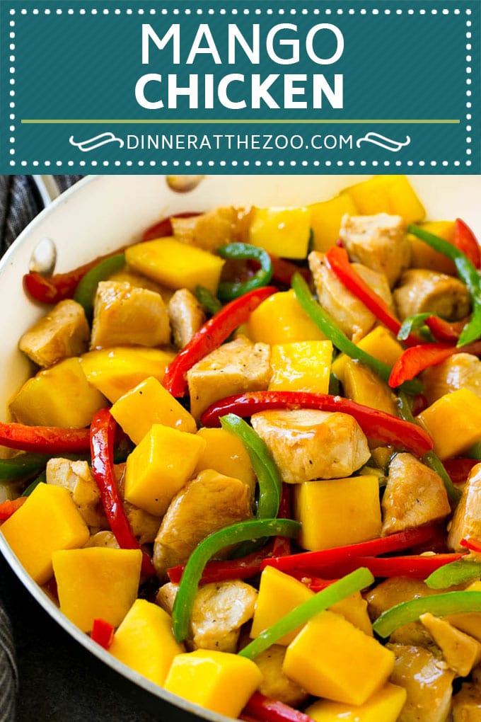Mango Chicken Recipe | Chicken with Mango | Chicken Stir Fry #chicken #mango #stirfry #peppers #dinner #healthy #sraye