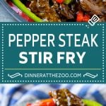 Pepper Steak Stir Fry Recipe | Chinese Pepper Steak | Steak Stir Fry | Beef Stir Fry #steak #peppers #stirfry #chinesefood #sraye #beef